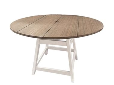 Windward Design Group Lexington MGP Round Outdoor Dining Table with Umbrella Hole WINKD4205LXU