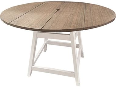 Windward Design Group Lexington MGP 48''Wide Round Dining Table w/ Umbrella Hole WINKD4805LXU