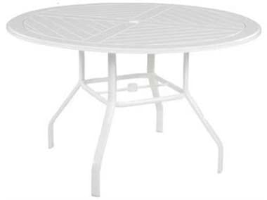 Windward Design Group Newport MGP 48''Wide Round Dining Table with Umbrella Hole WINKD4828NU