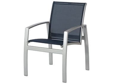 Windward Design Group Metro Sling Aluminum Dining Arm Chair WINW5050