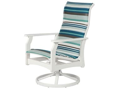 Windward Design Group Covina Sling MGP Arm High Back Swivel Rocker Dining Chair WINW5835HBP