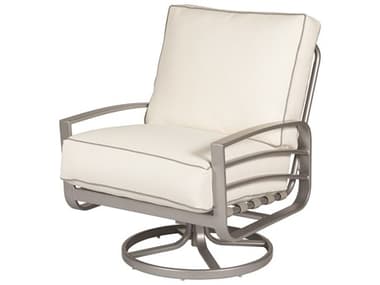 Windward Design Group Skyway Deep Seating Aluminum Cushion Lounge Chair Swivel Rocker WINW6157