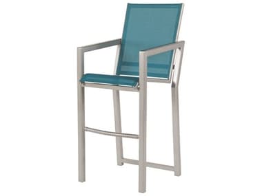 Windward Design Group Madrid Sling Aluminum Bar Chair WINW6375