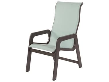 Windward Design Group Malibu Sling MGP High Back Dining Arm Chair WINW7050HB