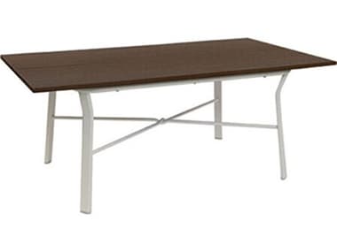 Windward Design Group Lexington Tables Aluminum Rectangular Coffee Table WINWT264828SLX