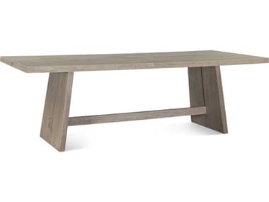 World Interiors Acadia Rectangular Wood Oat Dining Table WITZWACA94DTO