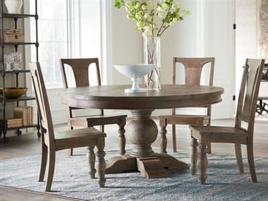 World Interiors Chatham Downs Mango Wood Dining Room Set WITZWCADOTR54WTSET