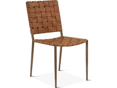 World Interiors Lund Brown Armless Dining Chair WITZWLUNDC18BR