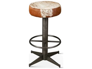 World Interiors Melbourne Leather Bar Stool WITZWMLBNBS16CWBR