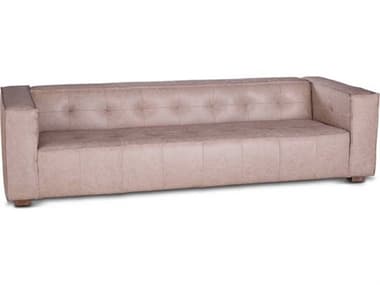 World Interiors Portia Italian Cream Beige Leather Sofa WITZWPORTCM