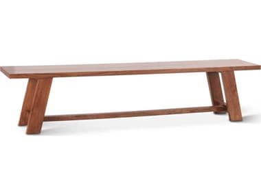 World Interiors Stavanger Brown Accent Bench WITZWSTVBN80CN