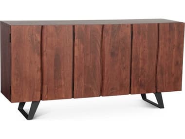 World Interiors Yarrow 68" Acacia Wood Light Seqouia Sideboard WITZWYASB68LS