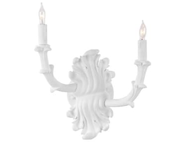 Wildwood 2-Light White Wall Sconce WL12157