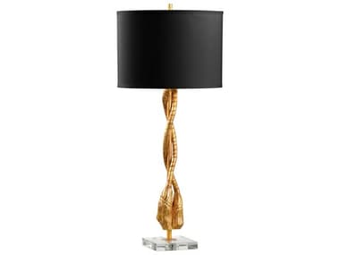 Wildwood Pomp and Circumstance Gold Black Silkette Buffet Lamp WL125812