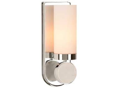 Wildwood 1-Light Polished Nickel Natural White Wall Sconce WL15318