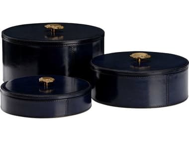 Wildwood Aberdeen Blue Boxes Set of 3 WL302405