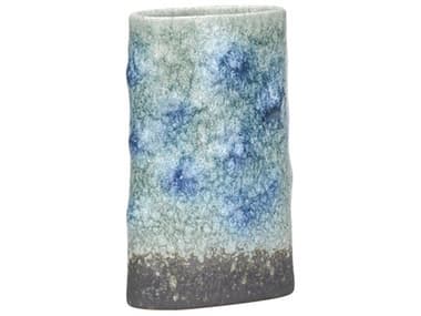 Wildwood Shiga Blue Green Indigo Vase WL302575