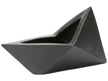 Wildwood Shiga Black Glaze Origami Vase WL302624