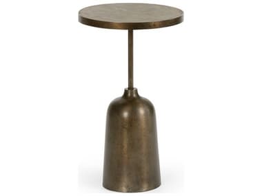 Wildwood Rothko 14" Round Bronze End Table WL490393