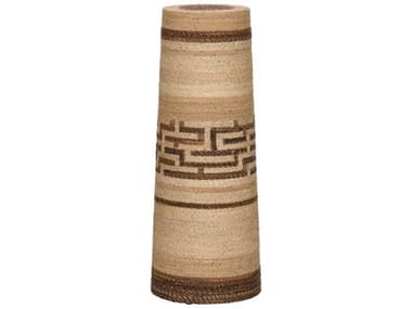 Wildwood Calusa Round Rattan Brown End Table WL490817