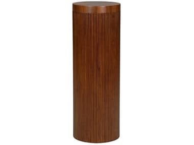Wildwood Wallace 14" Round Wood Walnut End Table WL490828