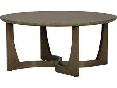 Wildwood Curvy Crossroads Round Wood Ashe Coffee Table WL490851