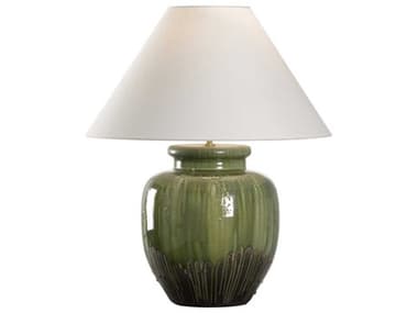 Wildwood Shiga Yamato Brown Green Table Lamp WL61322