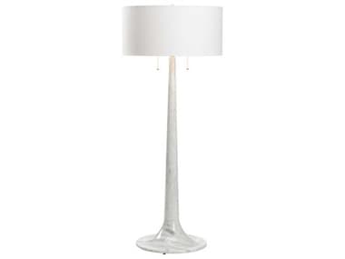 Wildwood Tulip 51" Tall Natural White Off Silkette Floor Lamp WL61399