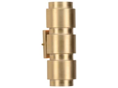 Wildwood Lewinger 16" Tall 2-Light Antique Brass Wall Sconce WL67476