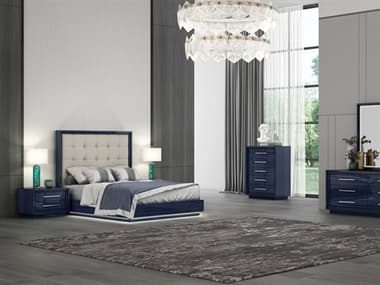 Whiteline Modern Living Alexander Bedroom Set WMLALEXANDERBEDSET