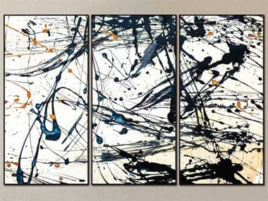 Whiteline Modern Living Irena 3-Piece Canvas Wall Art WMLAW1853