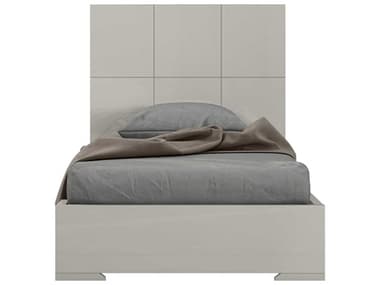 Whiteline Modern Living Anna Light Grey Wood Twin Platform Bed WMLBT1207LGRY