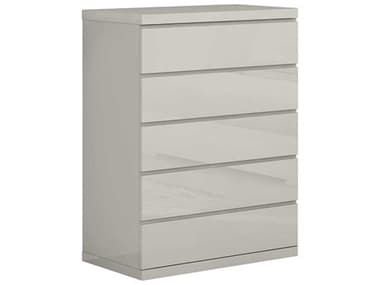 Whiteline Modern Living Anna Light Grey Chest of Drawers WMLCD1207LGRY