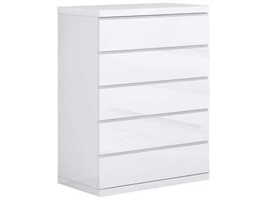 Whiteline Modern Living Anna White Chest of Drawers WMLCD1207WHT
