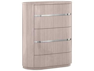Whiteline Modern Living Waves Beige Chest of Drawers WMLCD1753BEI