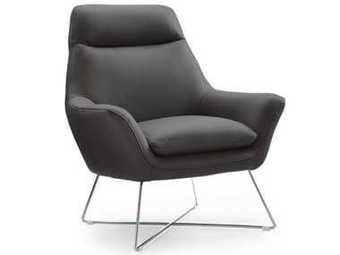 Whiteline Modern Living Daiana Gray Leather Accent Chair WMLCH1352LDGRY