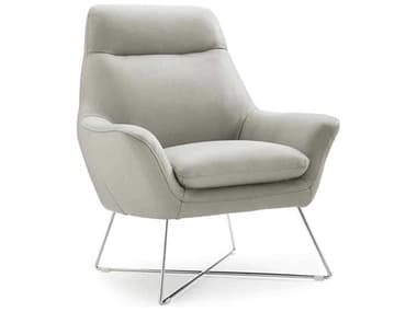Whiteline Modern Living Daiana Gray Leather Accent Chair WMLCH1352LLGRY