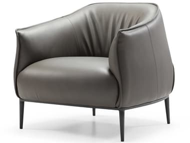 Whiteline Modern Living Benbow Gray Faux Leather Accent Chair WMLCH1706PDGRY