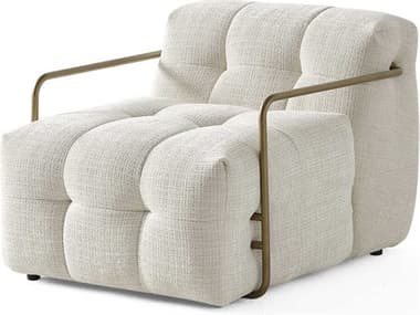 Whiteline Modern Living Cloud Beige Accent Chair WMLCH2049FBEI