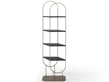 Whiteline Modern Living Koda Bronze Bookcase WMLDI1936BRZ