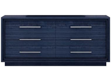 Whiteline Modern Living Alexander 6-Drawers Double Dresser WMLDR1937BLU