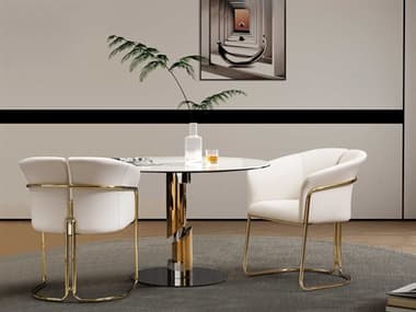 Whiteline Modern Living Gloria Dining Room Set WMLGLORIADINSET