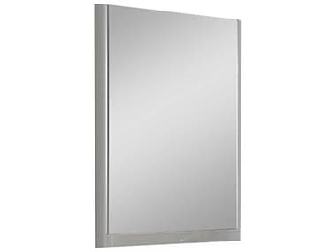 Whiteline Modern Living Bahamas Taupe Rectangular Wall Mirror WMLMR1181TAU