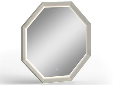 Whiteline Modern Living Chloe Chloe Grey Wall Mirror WMLMR1888GRY