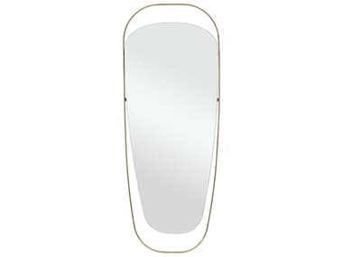 Whiteline Modern Living Matilda Clear Oval Floor Mirror WMLMR2015