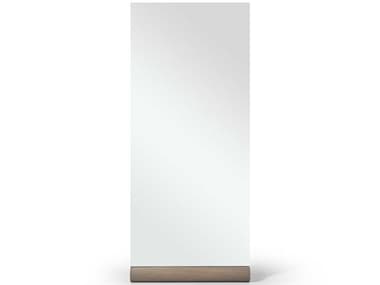 Whiteline Modern Living Rosie Clear Rectangular Floor Mirror WMLMR2016