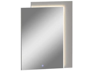 Whiteline Modern Living Damien Damien Light Grey Rectangular Dresser Mirror WMLMR2022LGRY