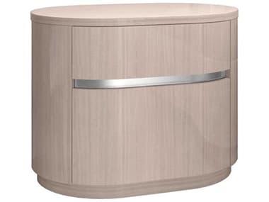 Whiteline Modern Living Waves 2-Drawers Nightstand WMLNS1753BEI