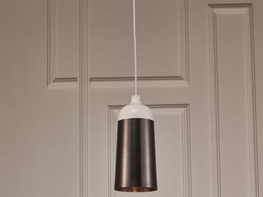 Whiteline Modern Living Abel Silver White Mini Pendant WMLPL1483SLVWHT