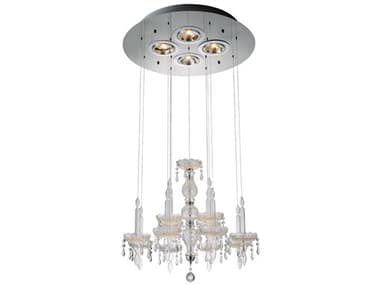 Whiteline Modern Living Macy 4-Light Clear Traditional Pendant WMLPL1505